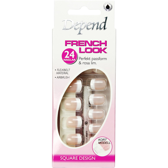 Depend French Look 2 Kort Rosa Square 5