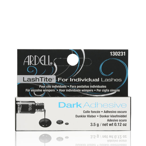 Adhesive Individual Lashes, Dark