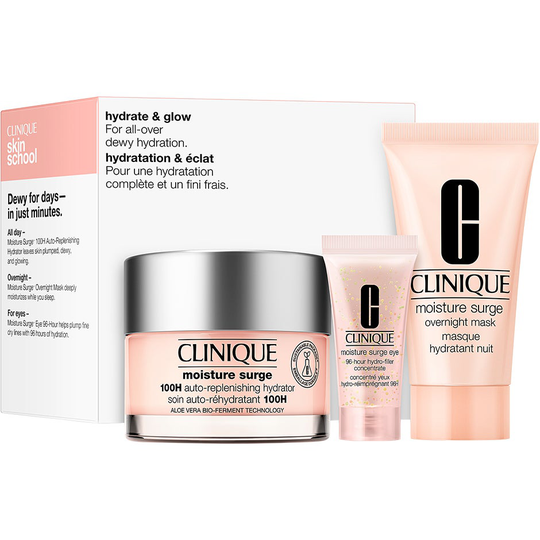 Hydrate And Glow Set, Clinique Ansikte