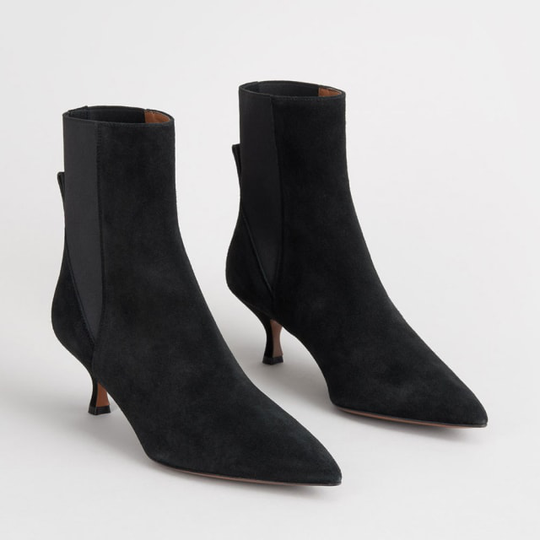 Molleone Black Suede