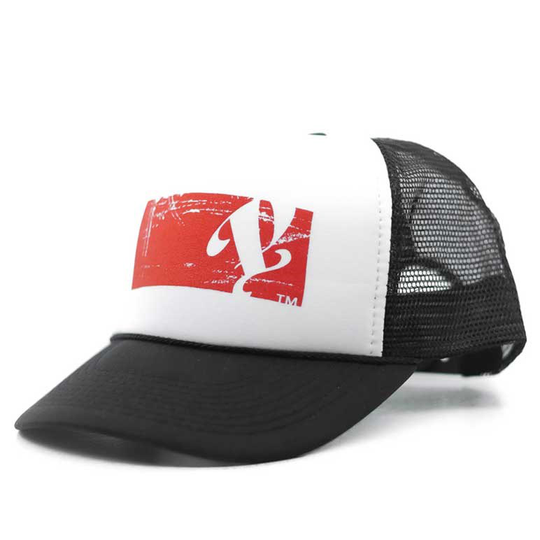 Pusher Boxlogo Trucker Cap Black/Red