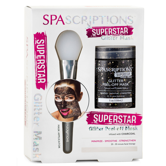 SpaScriptions Superstar- Glitter Peel-Off Mask