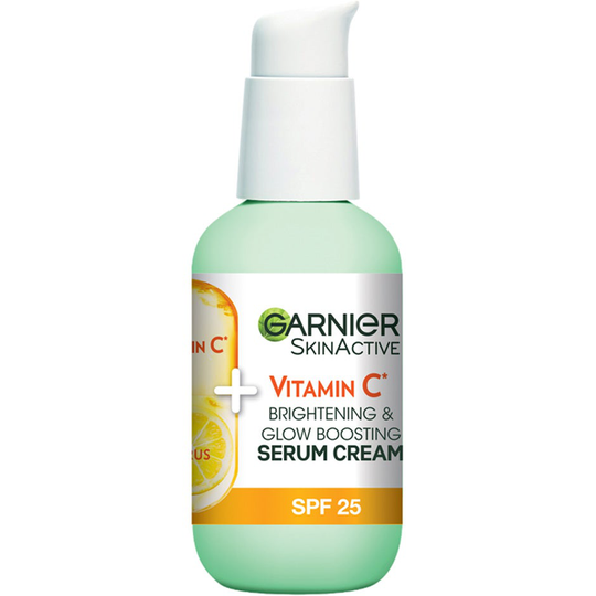 Skin Active Brightening Serum Cream 2 In 1 Vitamin C, 50 ml Garnier Ansiktsserum
