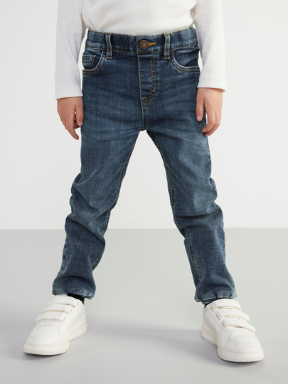 Joggingbyxor i denim