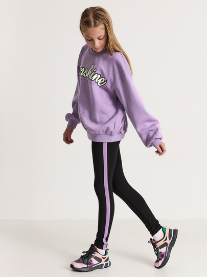 Set med sweatshirt och leggings