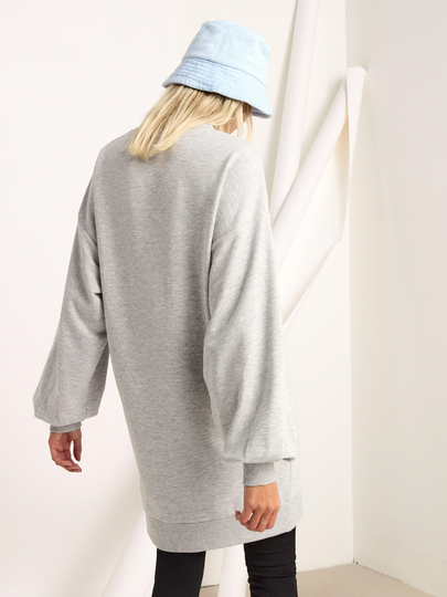 Lång sweatshirt