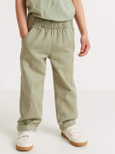 Regular fit twillbyxa