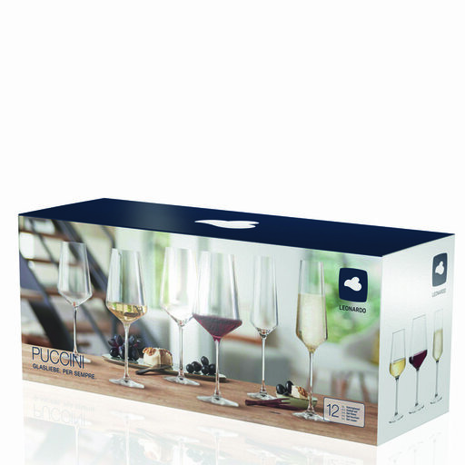 PUCCINI Vinglas Set 12-pack Vinglas/Champagneglas