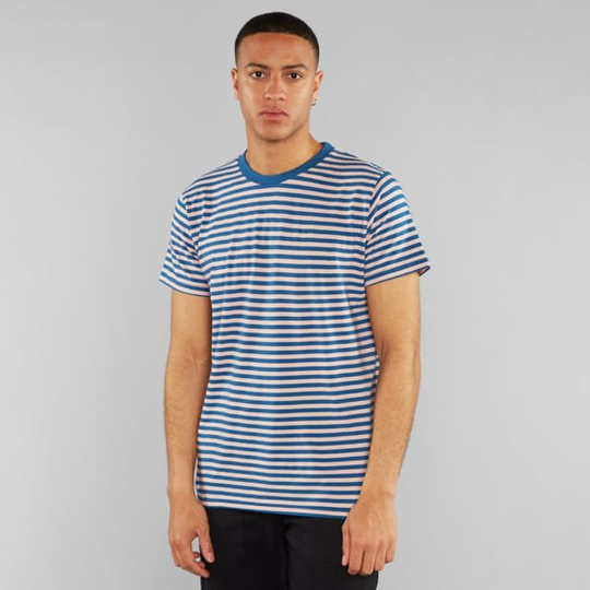 T-shirt Stockholm Stripes Blue/pink