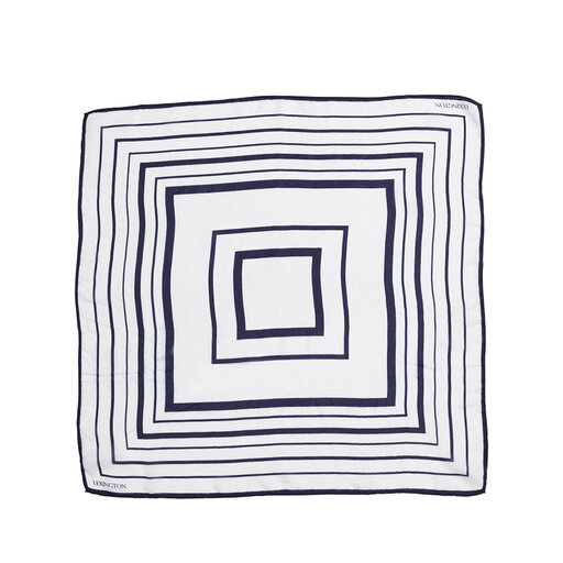 Austin Striped Silk Scarf