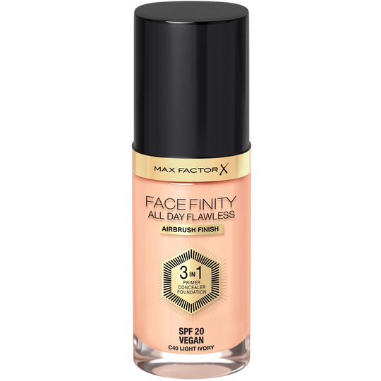Max Factor Facefinity All Day Flawless Foundation 40 Light Ivory