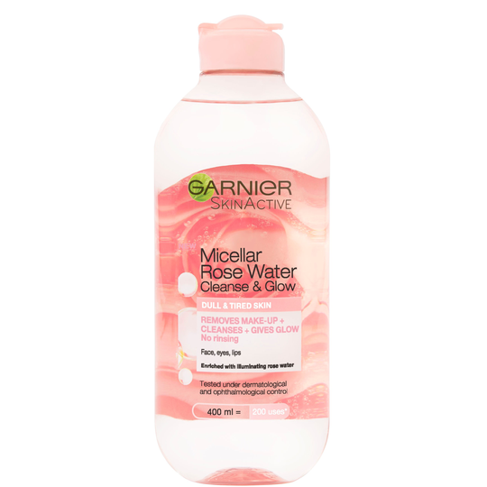 Garnier SkinActive Micellar Rose Water Cleanse & Glow