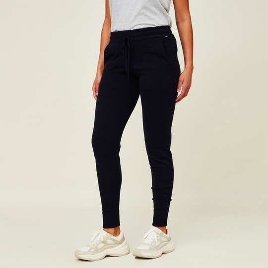 Elyssa Merino/viscose Blend Knitted Track Pants