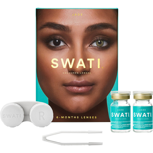 Jade, 2 st Swati Färgade linser