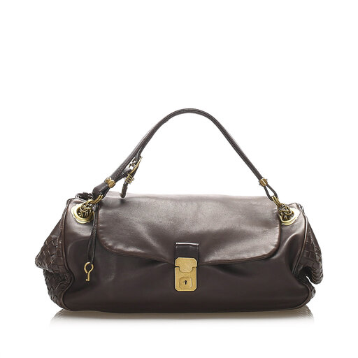 Bottega Veneta Intrecciato Leather Handbag