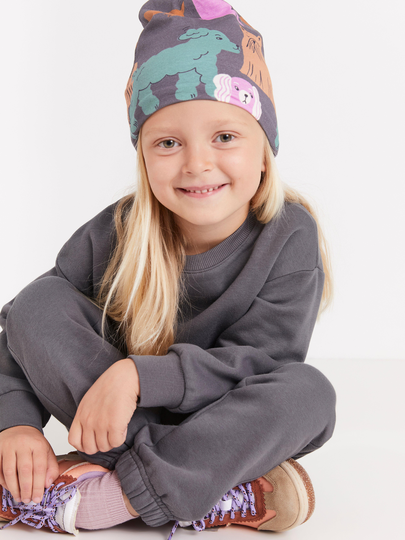 Oversized sweatshirt med borstad insida