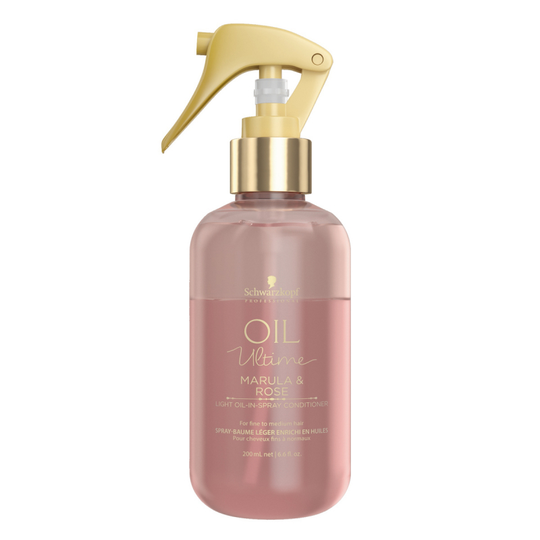 Schwarzkopf Professional Oil Ultime Marula & Rose Oil Light Spray Conditioner (200ml)