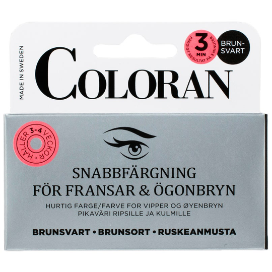 Snabbfärgning För Ögonfransar & Ögonbryn, Coloran Frans- & Ögonbrynsfärg