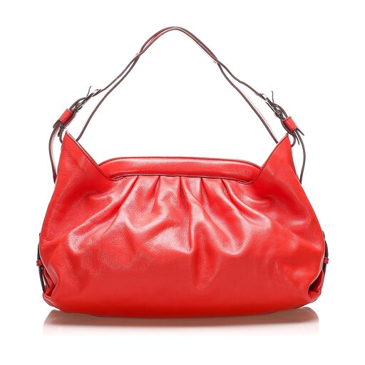 Fendi Borsa Doctor Leather Shoulder Bag