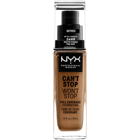 NYX PROFESSIONAL MAKEUP Can't Stop Won't Stop Foundation Nutmeg