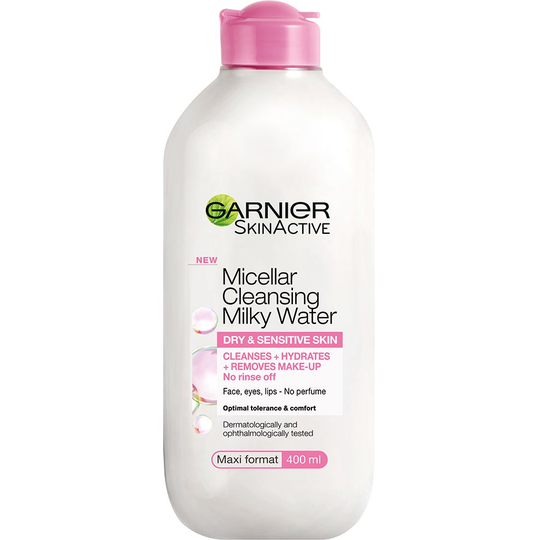 Skin Active Micellar Cleansing Milky Water, 400 ml Garnier Sminkborttagning