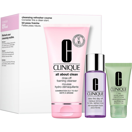 Cleansing Refresher Course Set, Clinique Set / Boxar
