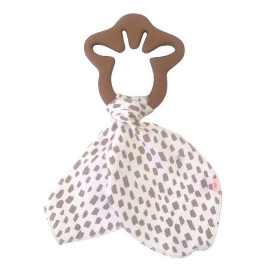 Bitleksak Giraffe med snuttefilt Spots
