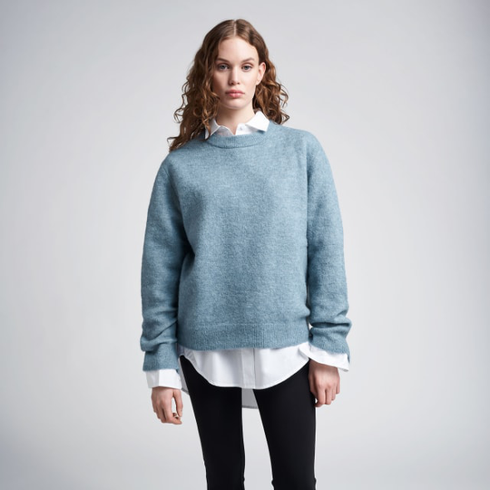 Stickad jumper LANA