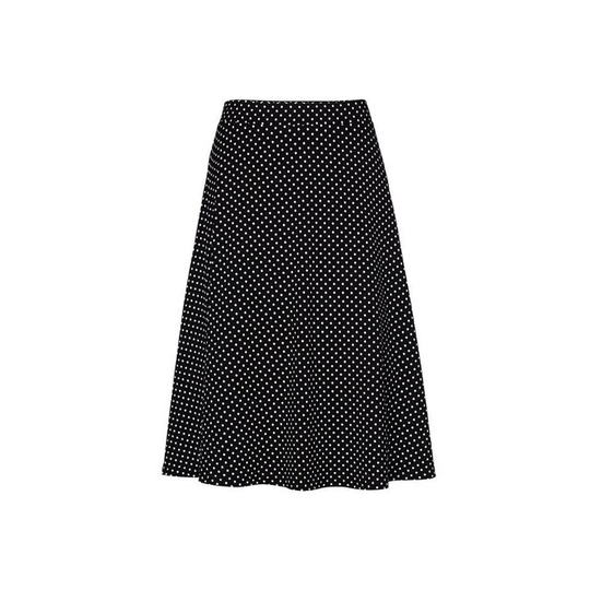 Småprickig Kjol - Seija Small Dot Black