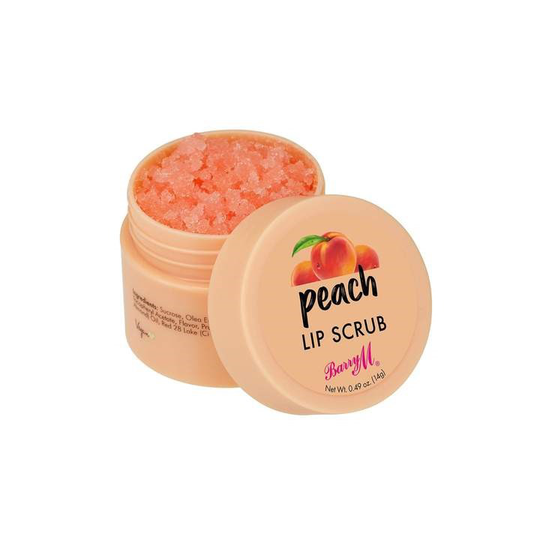 Barry M Peach Lip Scrub 14 g
