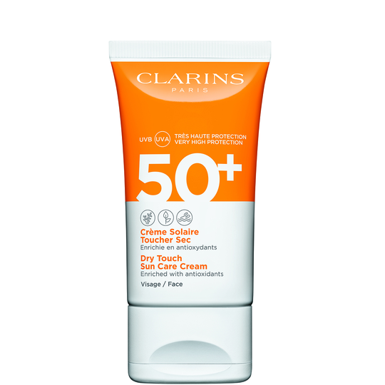 Clarins Dry Touch Sun Care Cream Spf 50+ Face