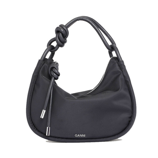 Baguette Knot Bag Black