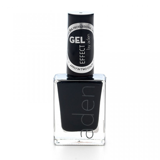 Aden Gel Effect Nail Polish Black