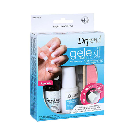 Gelekit, natural look