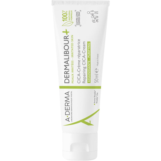 A-Derma Dermalibour+ Repairing CICA-Cream 50 ml