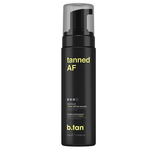 b.tan Tanned Af Self Tan Mousse 200 ml