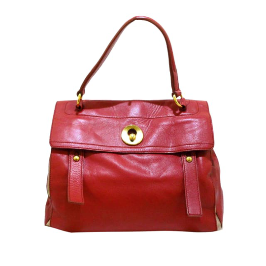 Ysl Muse Two Leather Handbag