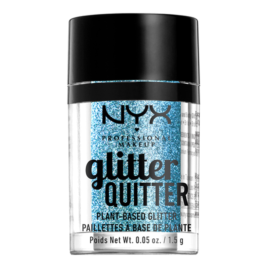 NYX Professional Makeup Glitter Quitter Plant Based Glitter Blue