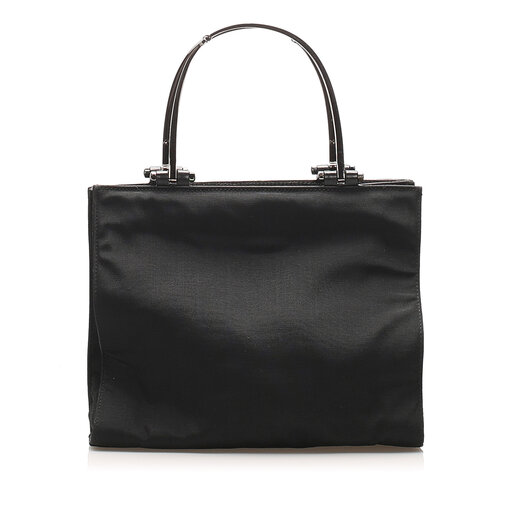 Gucci Nylon Metal Handbag