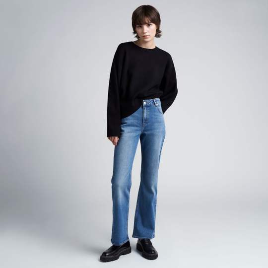 Croppade jeans PALMER