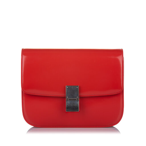 Celine Medium Classic Box Leather Crossbody Bag