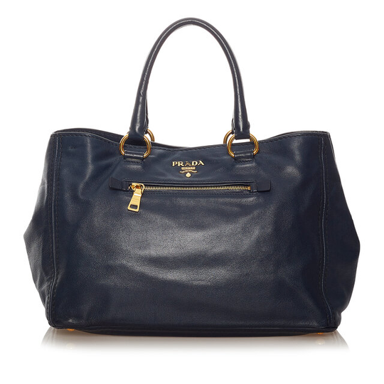 Prada Vitello Lux Leather Satchel