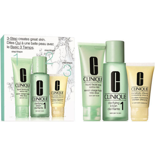 Clinique 3-Step Skin Care Intro Set Skin Type 1