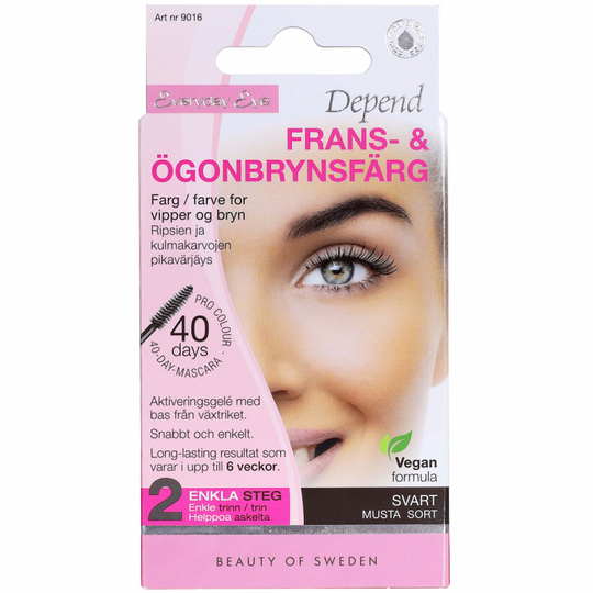 Depend Everyday Eye Lash & Eyebrow Colour - Black