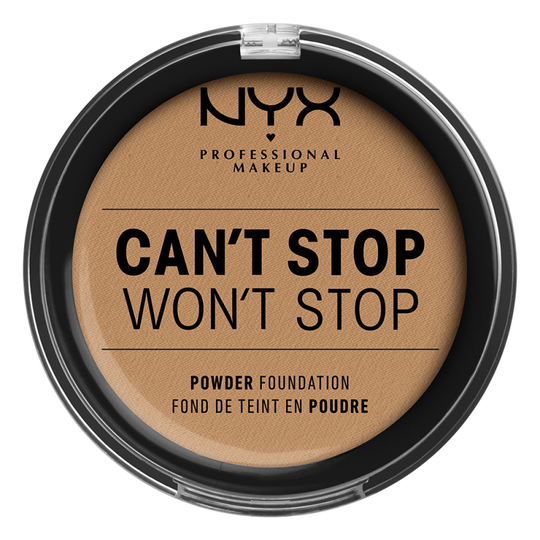 NYX Professional Makeup Cant Stop Wont Stop Powder Foundation 15 Caramel