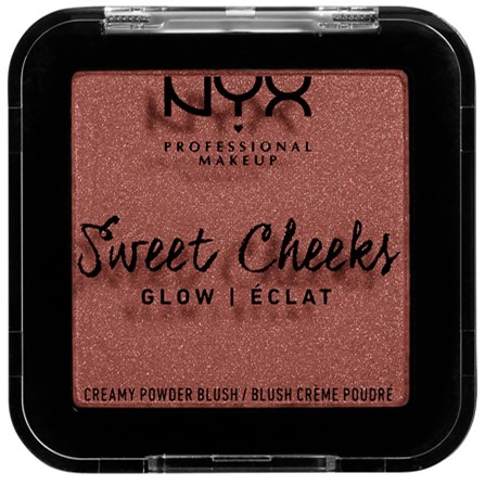 NYX PROFESSIONAL MAKEUP Sweet Cheeks Creamy Powder Blush Glowy Totally