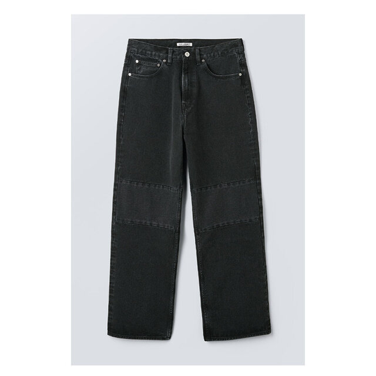 Extended Third Cut Washed Black