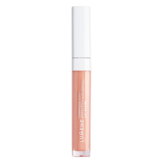Lumene Luminous Shine Hydrating & Plumping Lip Gloss 12 Nude Peach