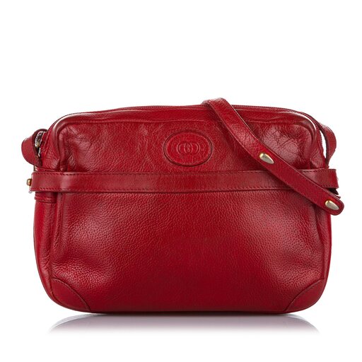 Gucci Interlocking G Leather Crossbody Bag