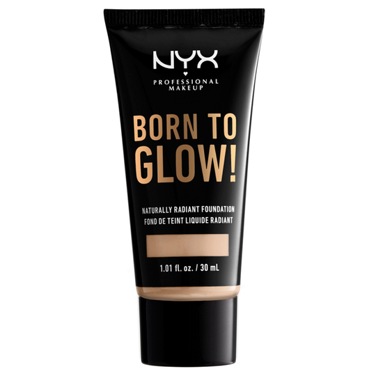 NYX Professional Makeup Born To Glow Naturally Radiant Foundation 2 Alabaster